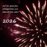 Auf ein erfüllendes und glückliches neues Jahr!